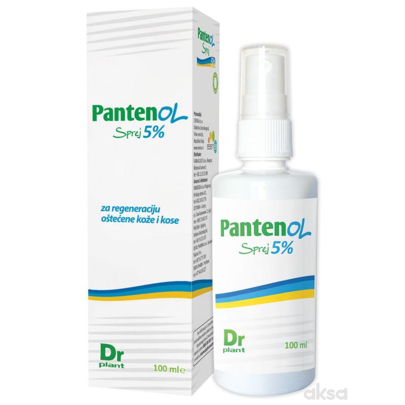 Dr Plant Pantenol sprej 5% reg kože i kose,100ml