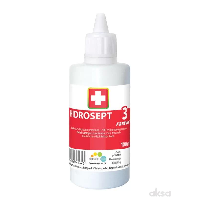Hidrosept rastvor hidrogen peroksida, 100 ml