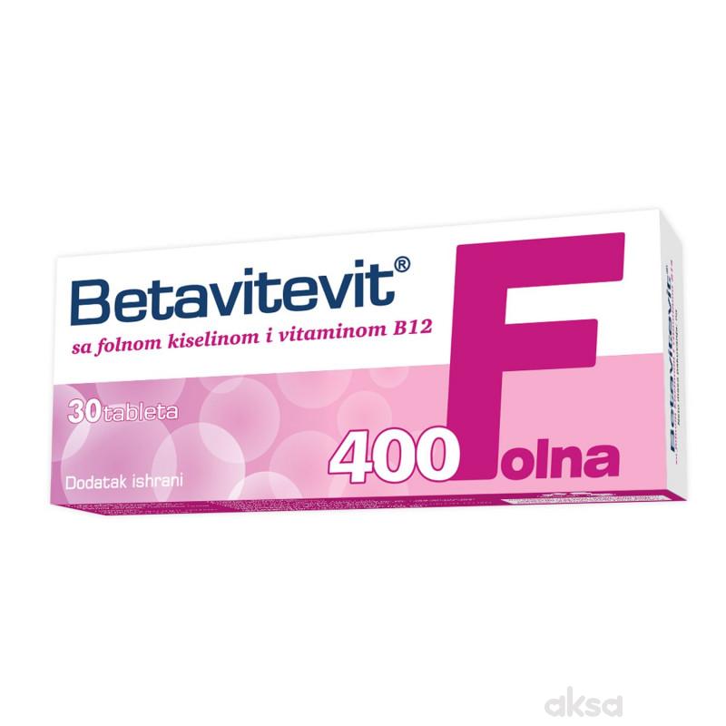 Folna 400, folna kiselina 400mg i vit B12,tab 30/1
