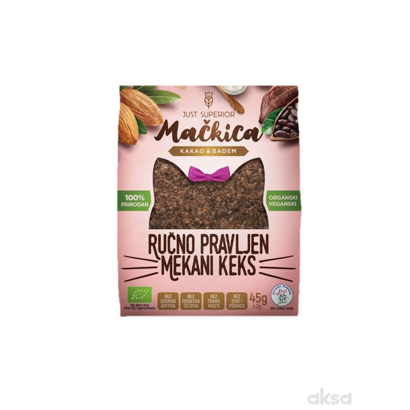 Superior keks kakao i badem Mačkica 45g