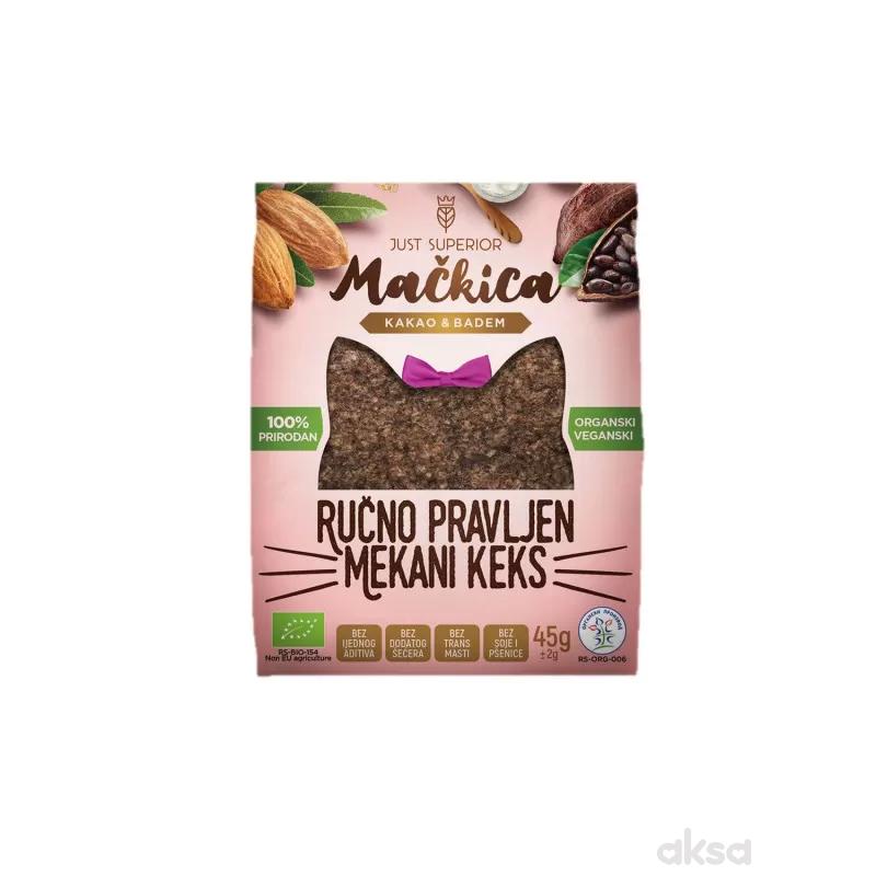 Superior keks kakao i badem Mačkica 45g
