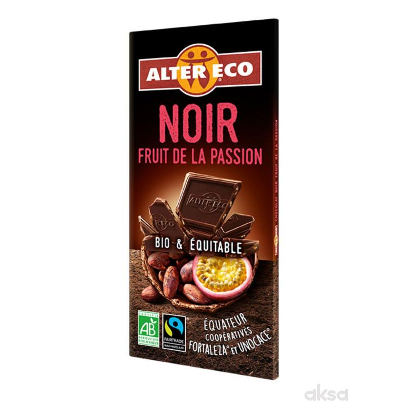 Alter Eco crna čokolada sa marakujom 100g