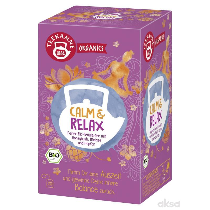Teekane organics čaj bio calm & relax 36g
