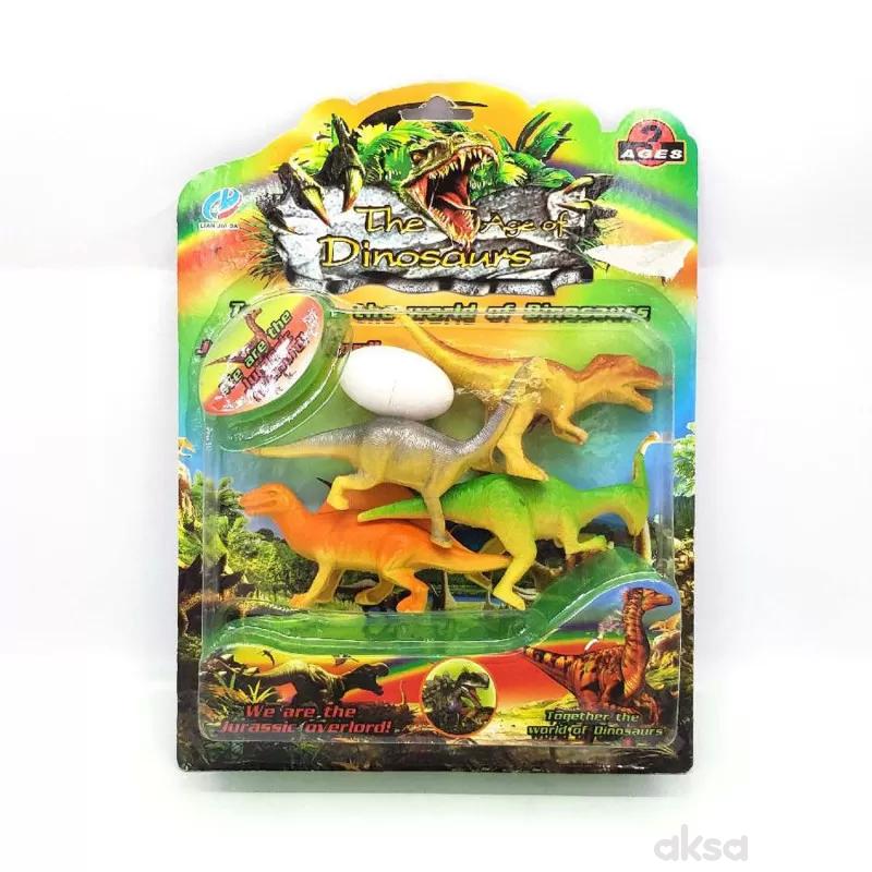 HK Mini igračka dinosaurus set 1 