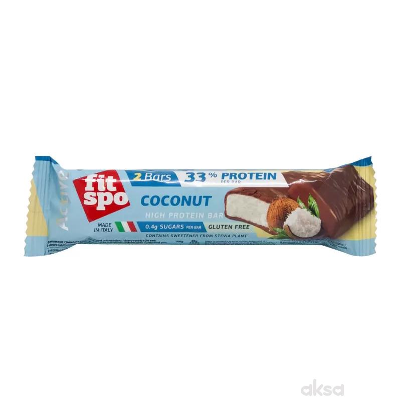 Fitspo protein bar kokos low sugar 60g