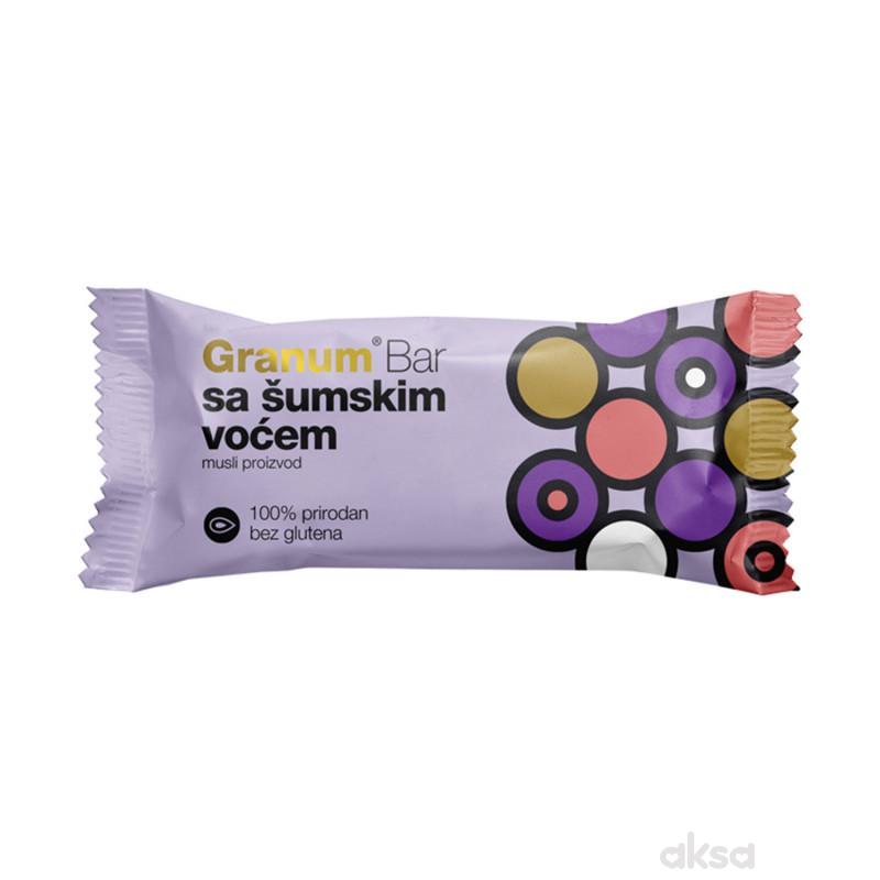 Granum organski bar sa šumskim voćem 30g