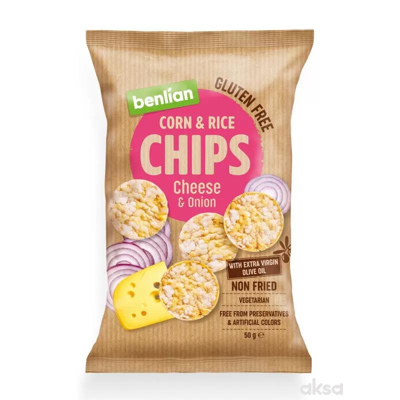 Benlian čips pavlaka luk 50g