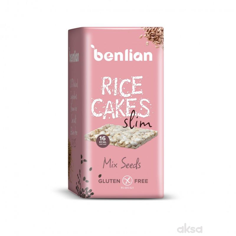 Benlian pirinčane galete slim mix semenke 100g