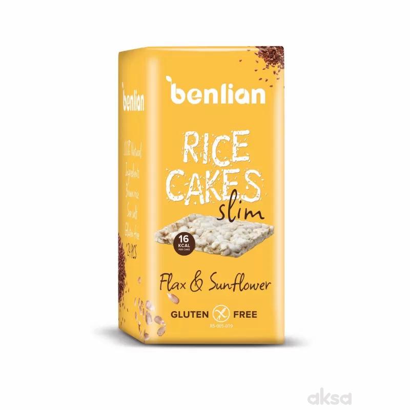 Benlian pirinčane galete slim lan suncokret 100g