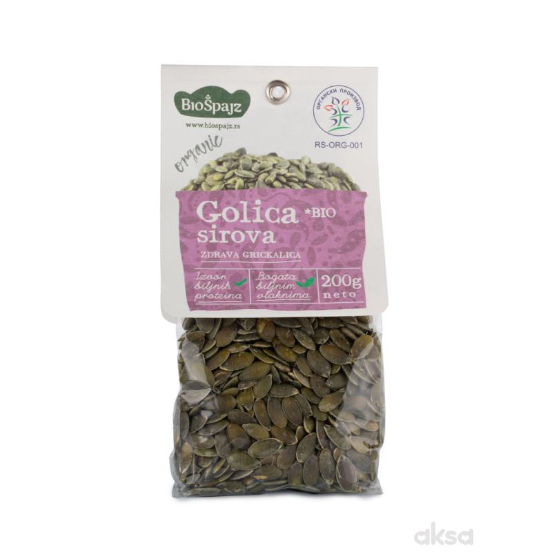 Biošpajz golica sirova BIO 200g