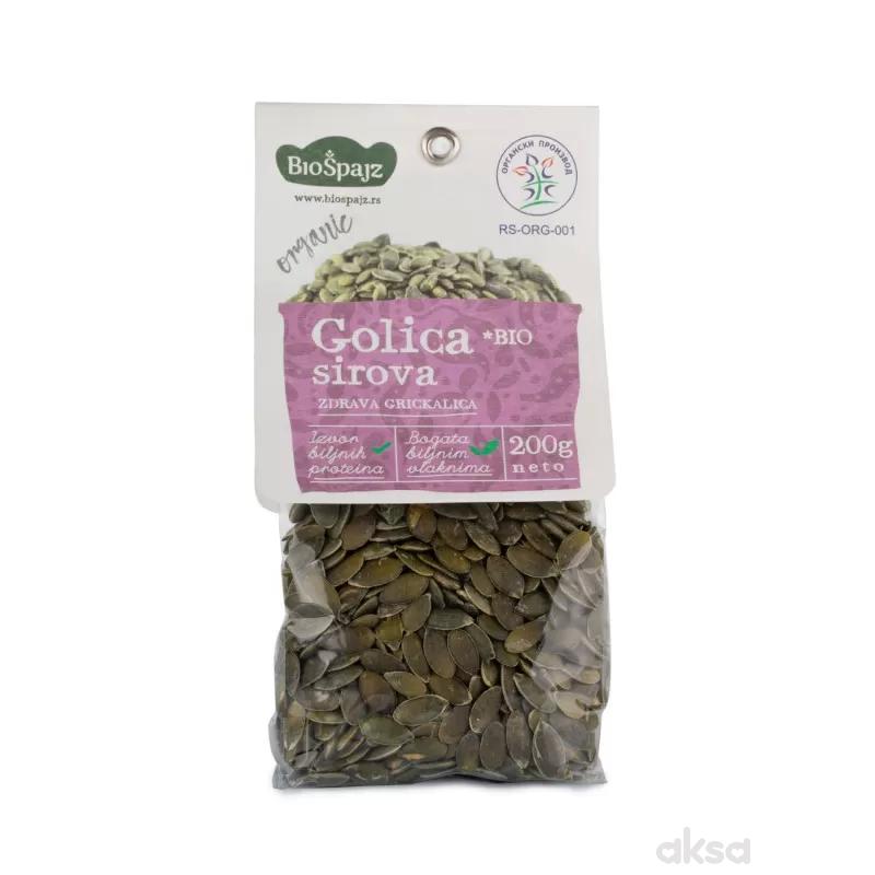 Biošpajz golica sirova BIO 200g