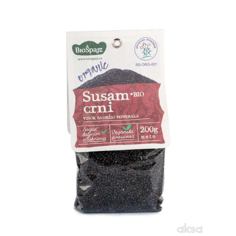 Biošpajz susam crni BIO 200gr