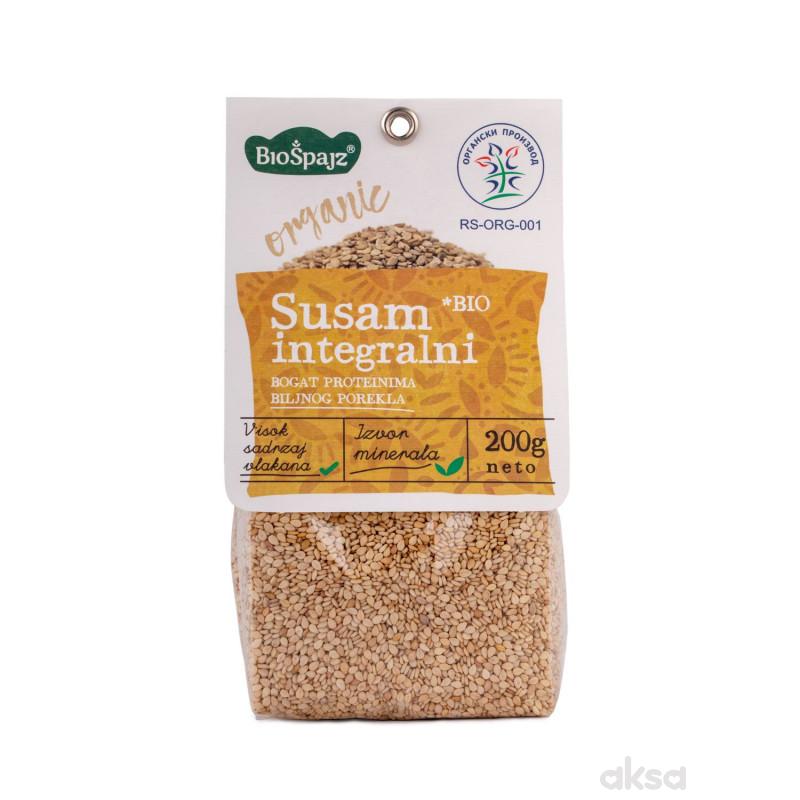 Biošpajz susam integralni BIO 200gr