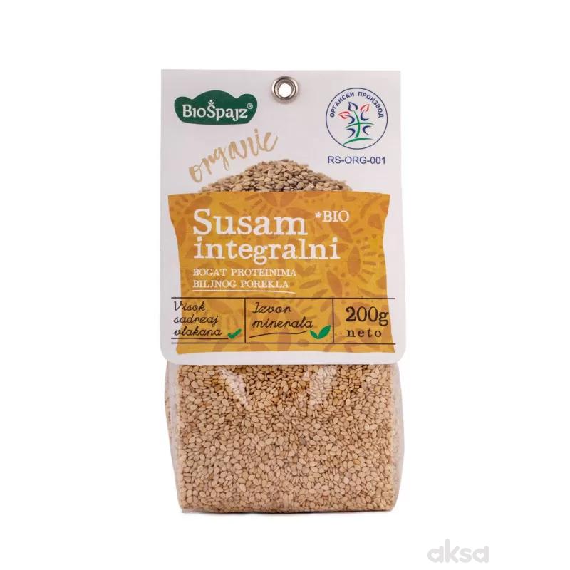 Biošpajz susam integralni BIO 200gr