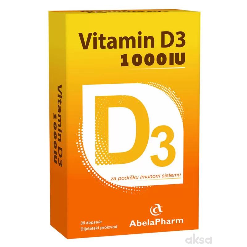 Abela Pharm Vitamin D3 1000 IU 