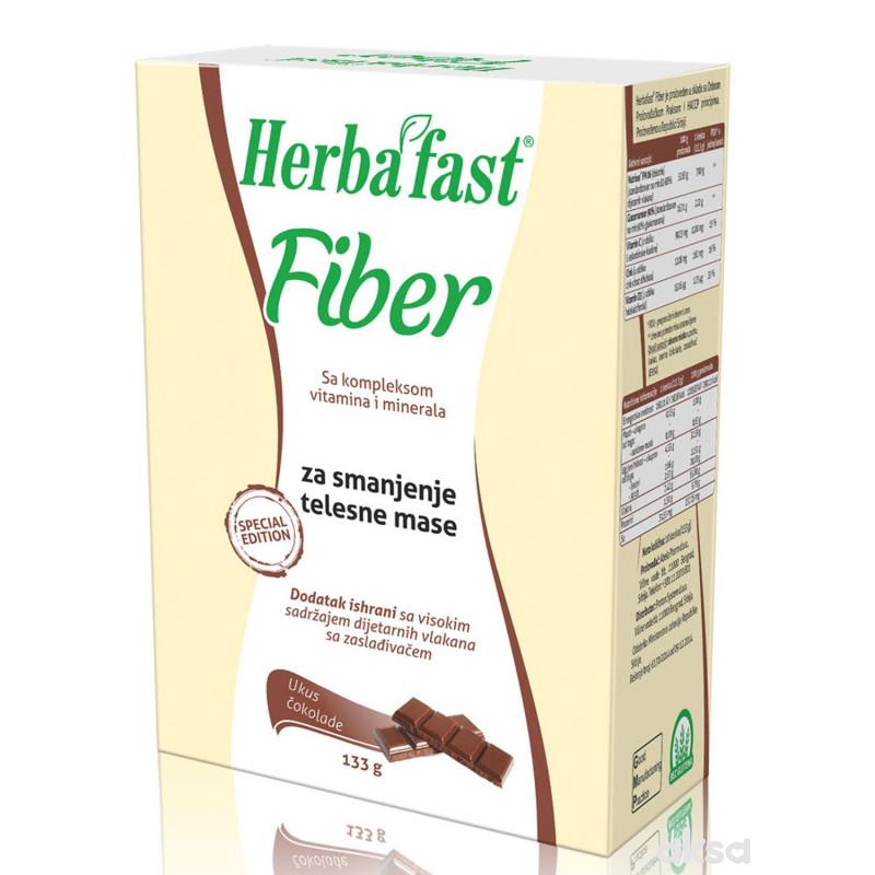 Abela Pharm Herbafast fiber čokolada, 10 kesica
