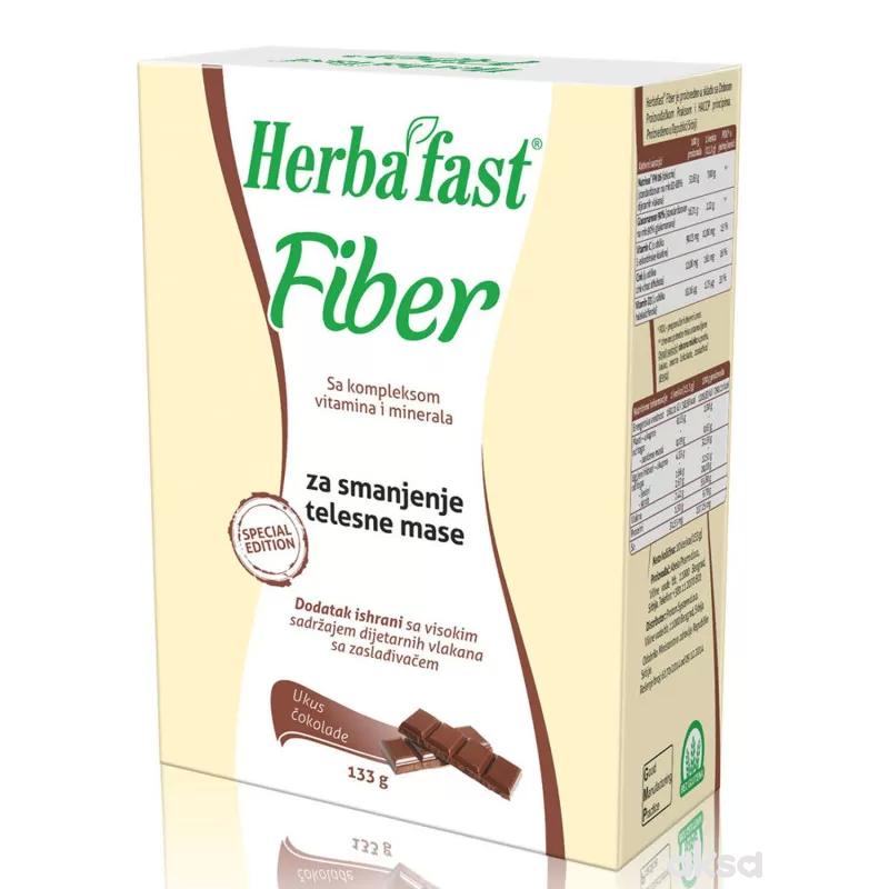 Abela Pharm Herbafast fiber čokolada, 10 kesica