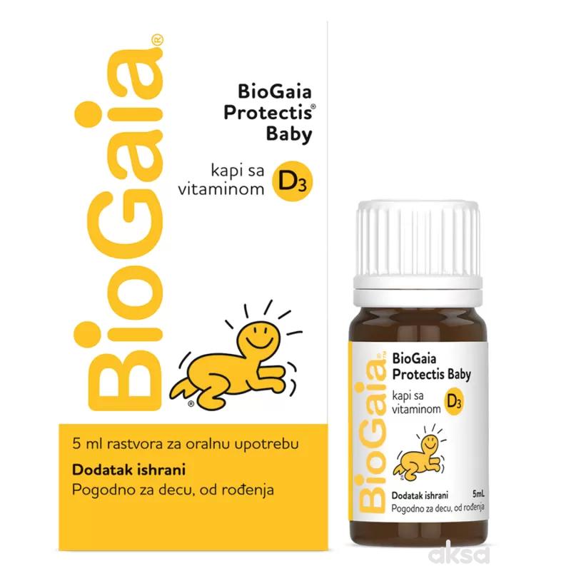 Biogaia protectis + vitamin D3 kapi 5ml 