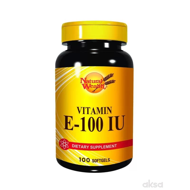 Natural Wealth Vitamin E kapsule 100ij a100 