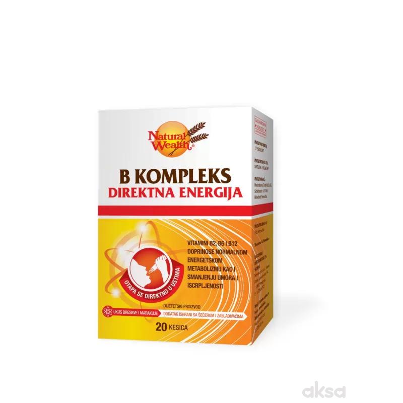 Natural Wealth B complex direkt kesica a20