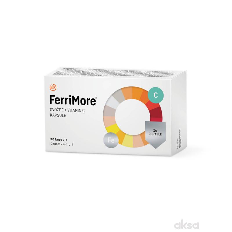 FerriMore Fe i vitamin C 30/1 kapsula