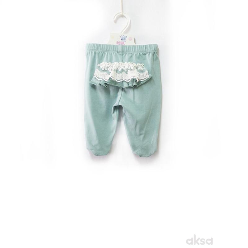 Pom Pom pantalone,sa stopicama,devojčice
