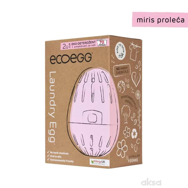 ECOEGG 2u1 eko-deterdžent i omekšivač za veš za veš, Miris proleća-70 pranja 