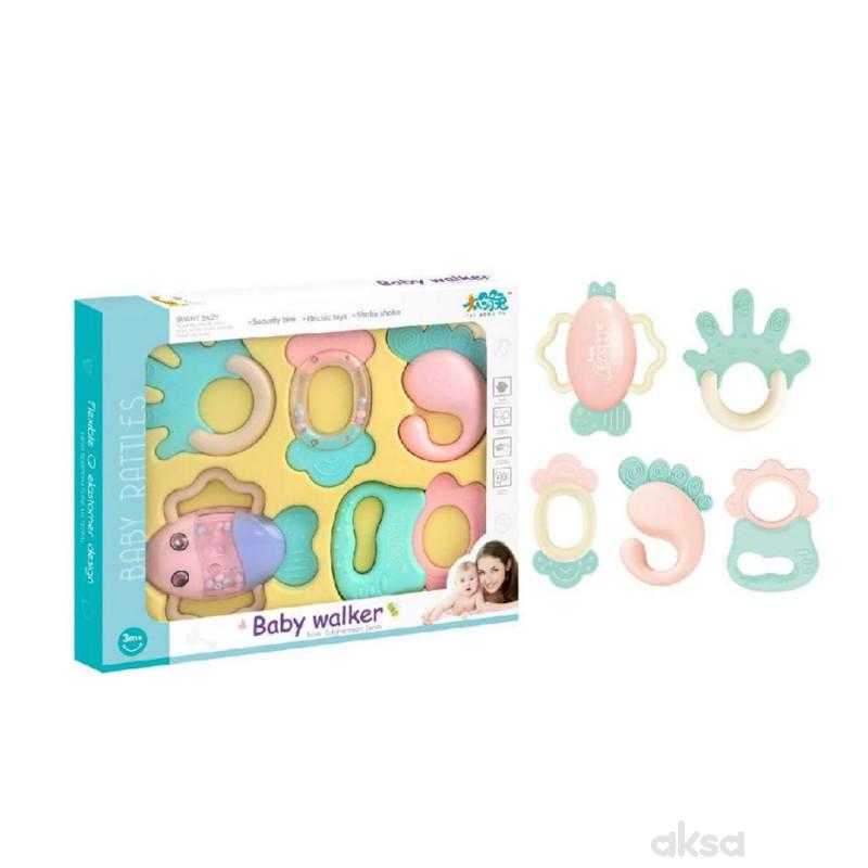 HK Mini igračka zvečka, set 5 komada
