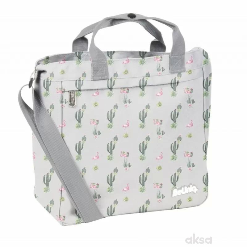 BeUniqe Torba na rame Cactus, siva
