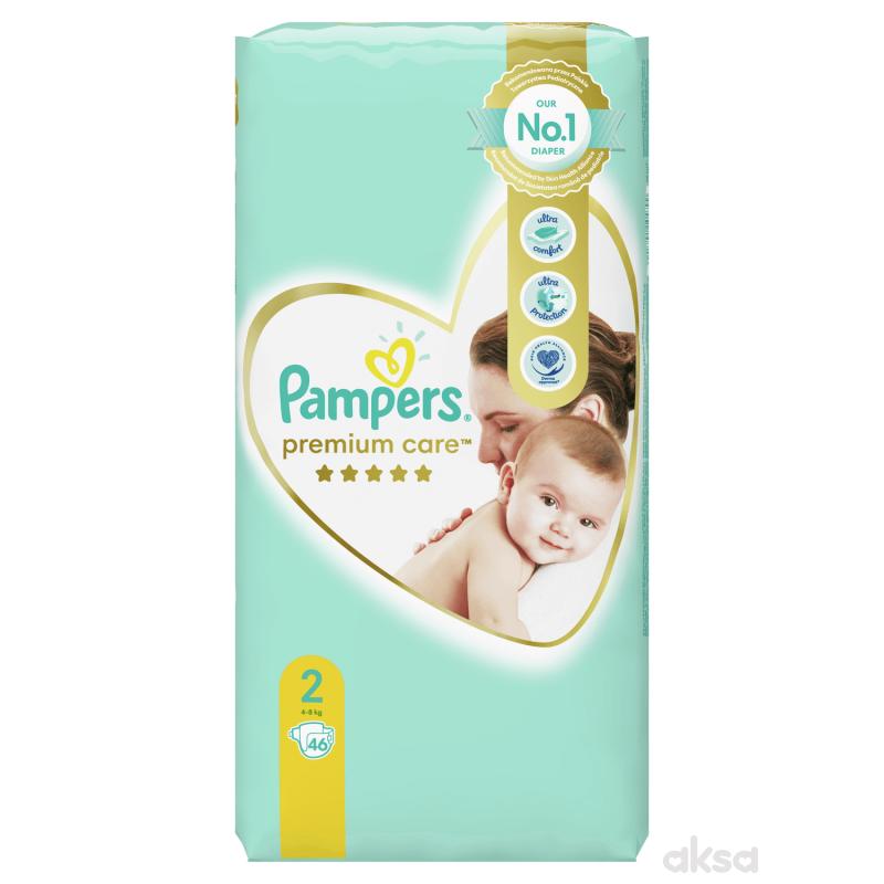Pampers pelene premium VP 2 mini 4-8kg 46kom