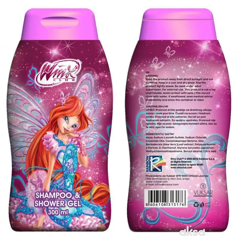 Winx šampon i gel za kupanje 300ml