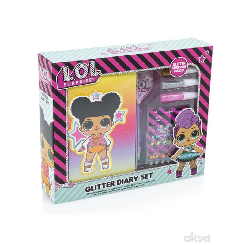 LOL Tajni dnevnik set Suprise Glitter On