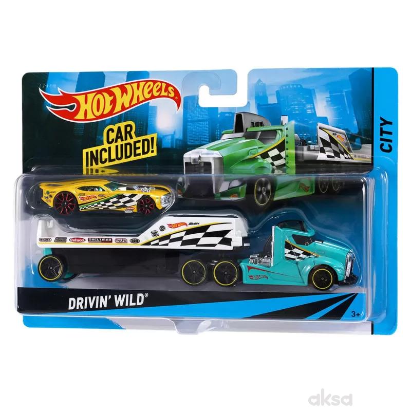 Hot Wheels kamion sa prikolicom