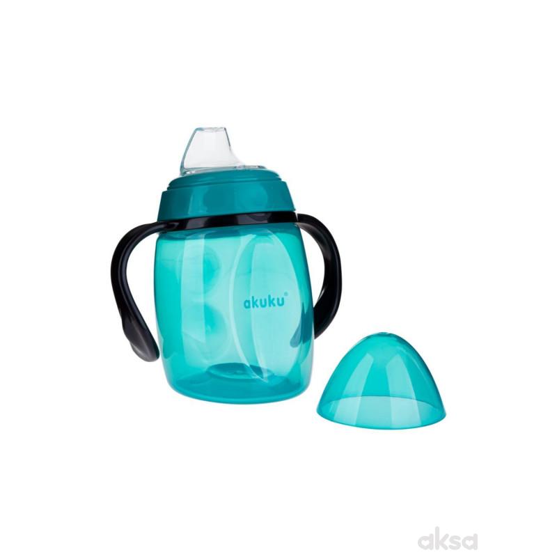 Akuku čaša no-spill 280ml, plava