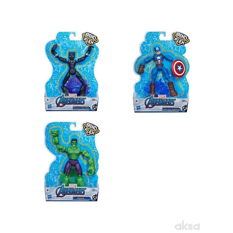 Avengers Bendy figura asst