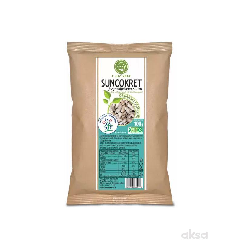Lučar suncokret jezgro organik 100g