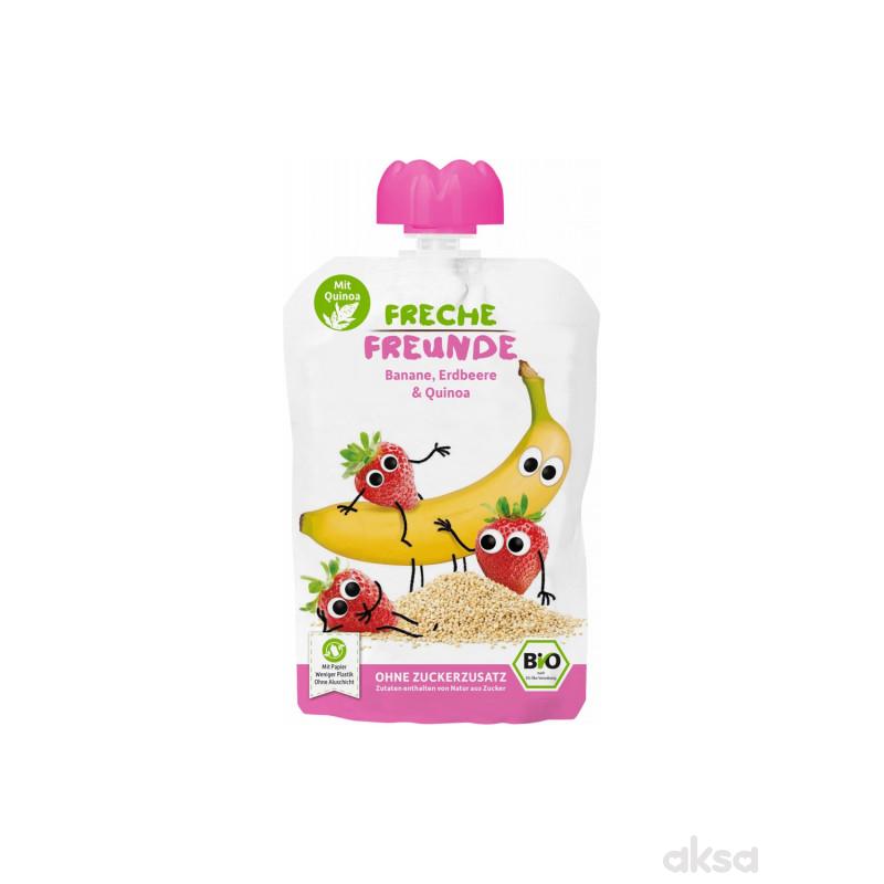 Freche organska kaša banana, jagoda, kinoa 100g