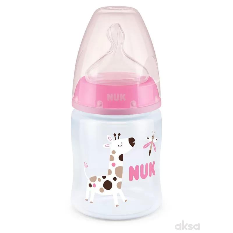 Nuk flašica plastična 150ml 0-6m sa indikatorom