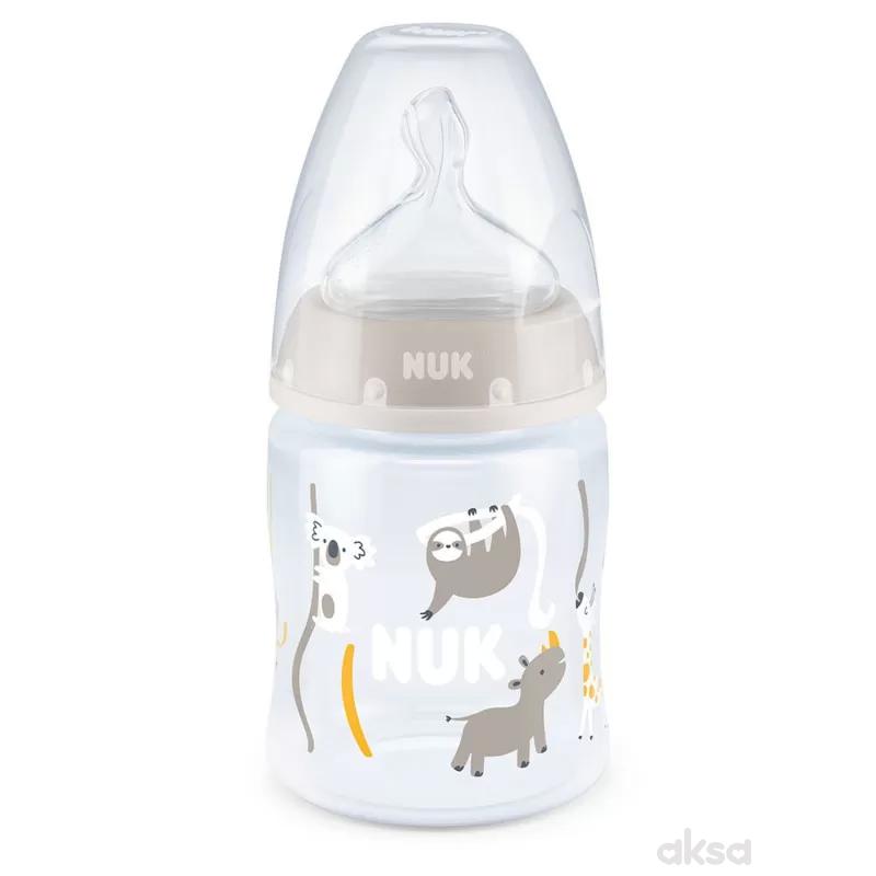 Nuk flašica plastična 150ml 0-6m sa indikatorom