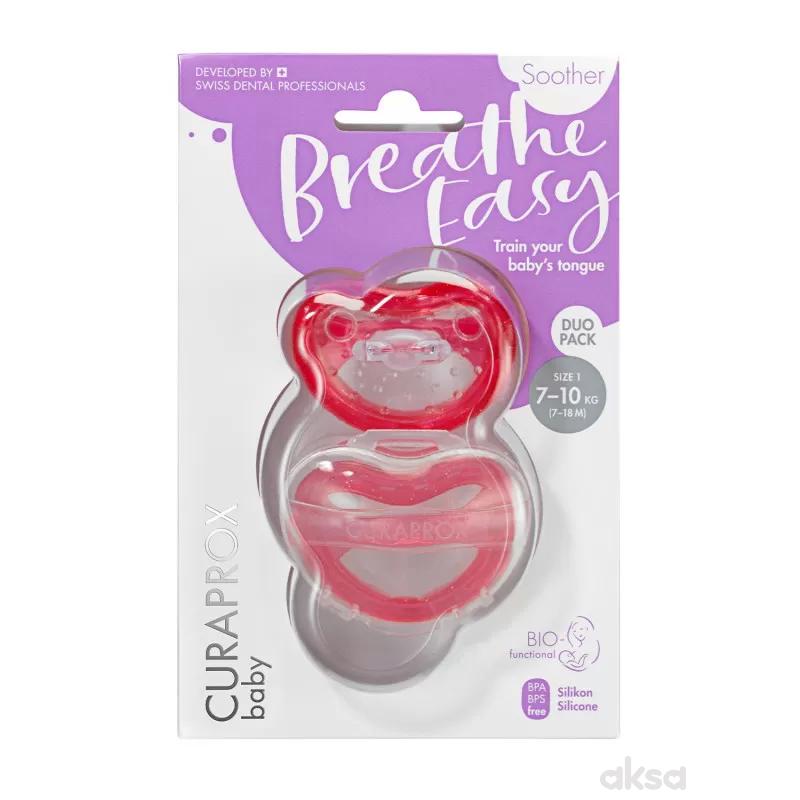 CURAPROX baby laža 2 kom, veličina 1, roze
