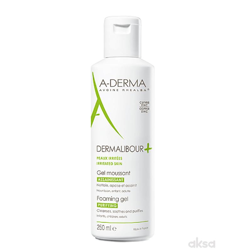 A-Derma Dermalibour+penušavi gel 250ml