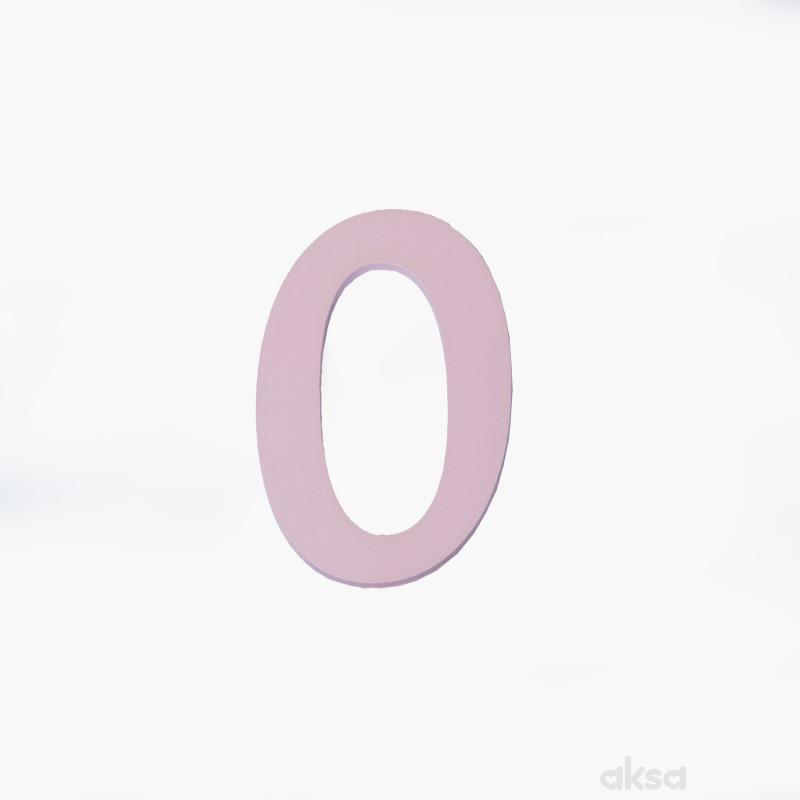 Drveno slovo O roze