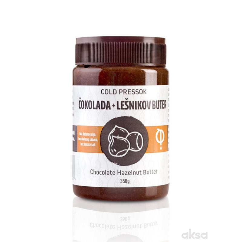 Cold pressok čokolada lešnik buter 350g