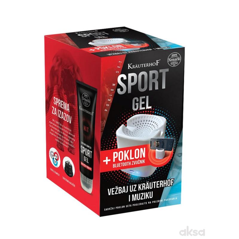 Krauterhof Sport gel Hot i Cool + Zvučnik POKLON