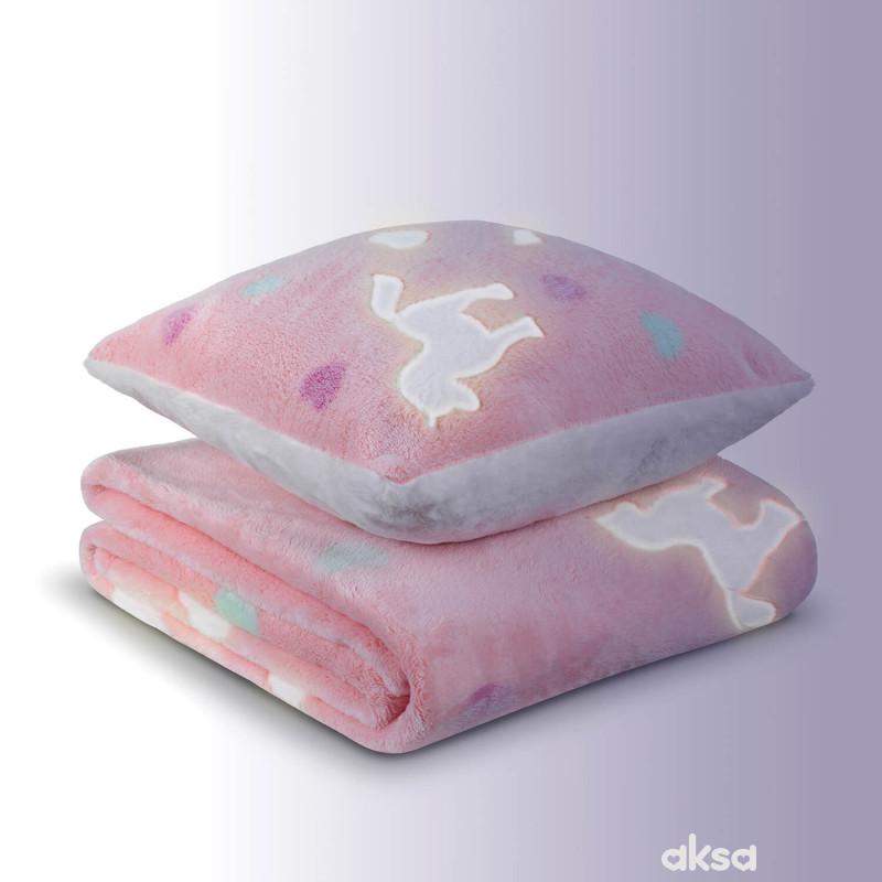 Dormeo Set za decu Warm Hug 2020 pink
