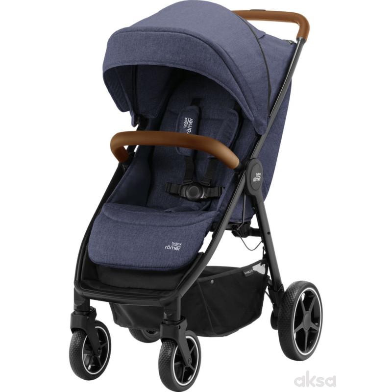 Britax Romer kolica B-Agile R Navy Ink, brown