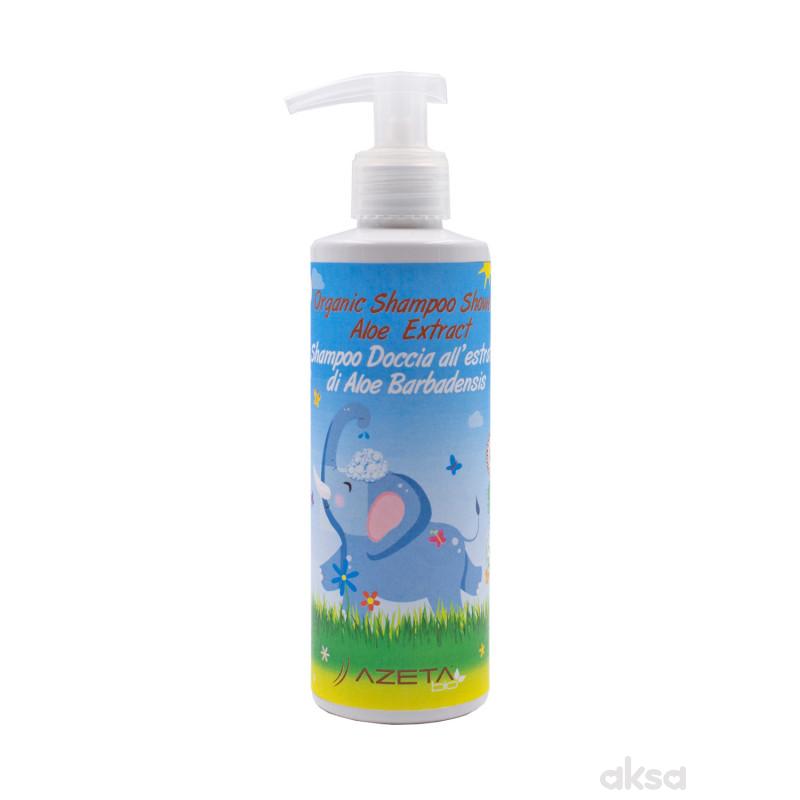 Azeta Bio org.šamp. za kosu i telo Aloe Vera200ml