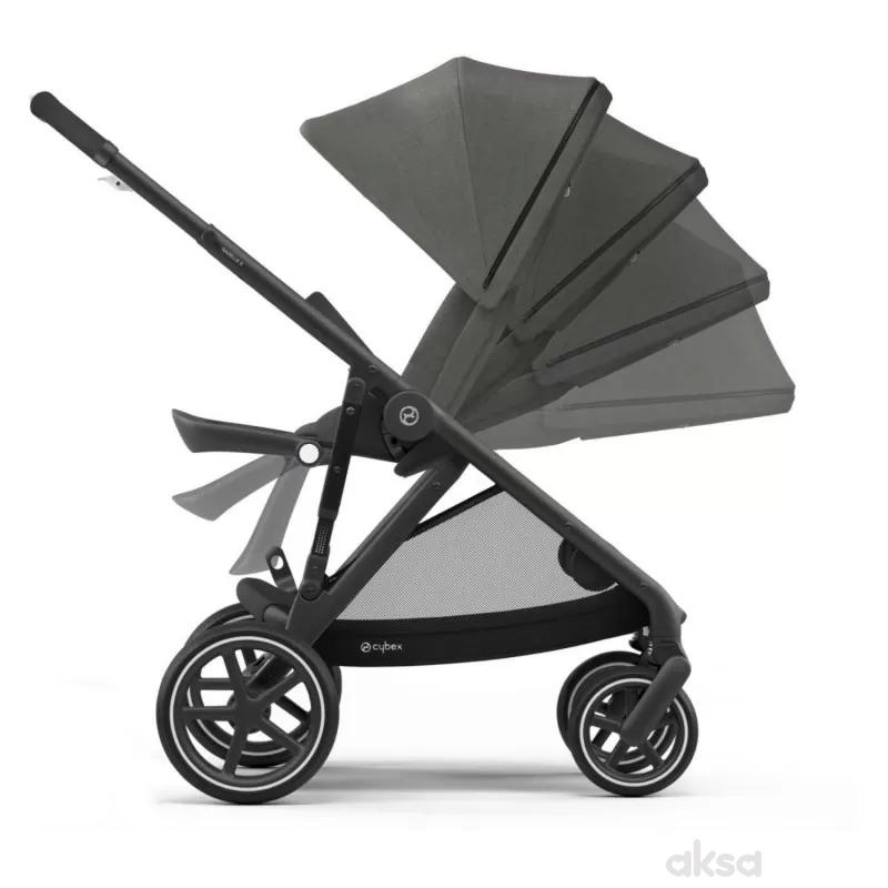 Cybex kolica Gazelle, Soho Grey(crni ram)