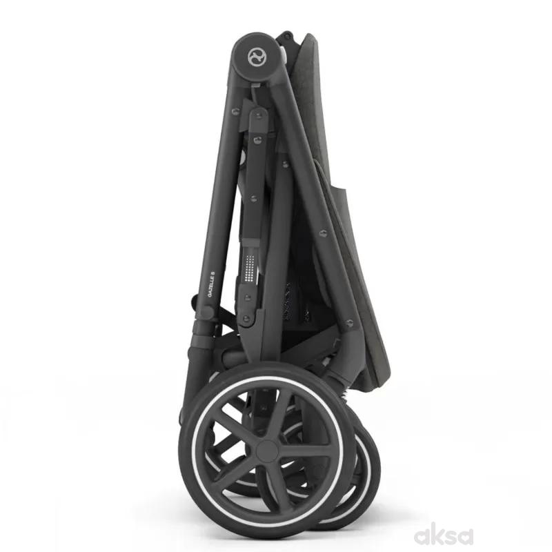 Cybex kolica Gazelle, Soho Grey(crni ram)
