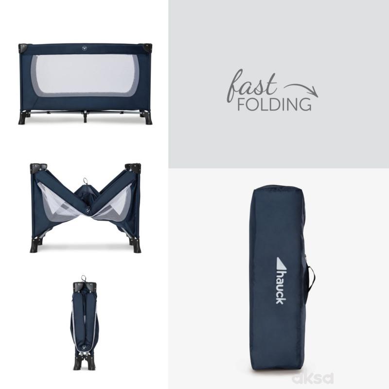 Hauck prenosivi krevetac Dream n play Plus, Navy